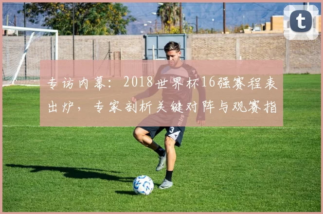 专访内幕:2018世界杯16强赛程表出炉,专家剖析关键对阵与观赛指南