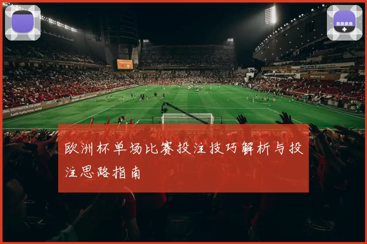 欧洲杯单场比赛投注技巧解析与投注思路指南