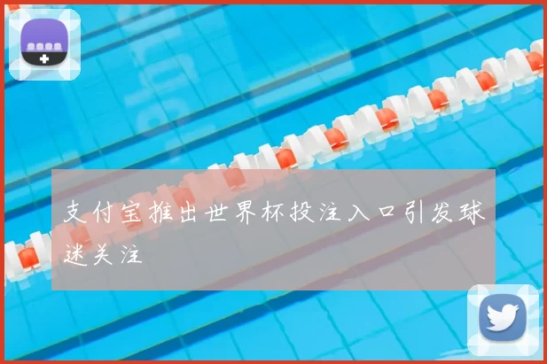 支付宝推出世界杯投注入口引发球迷关注